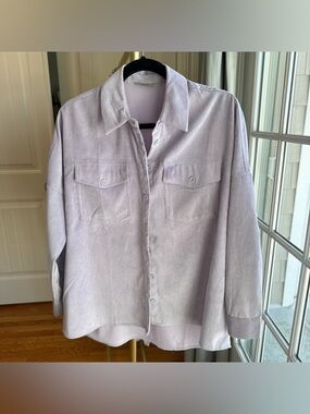 ASOS Light Lavender Casual Button-Down Shirt